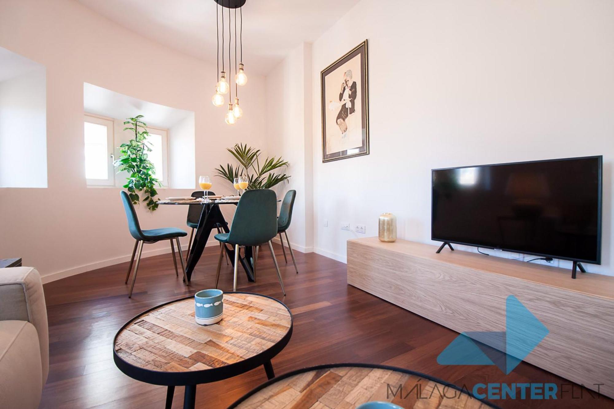 Malaga Center Flat Luxury Appartement Kamer foto