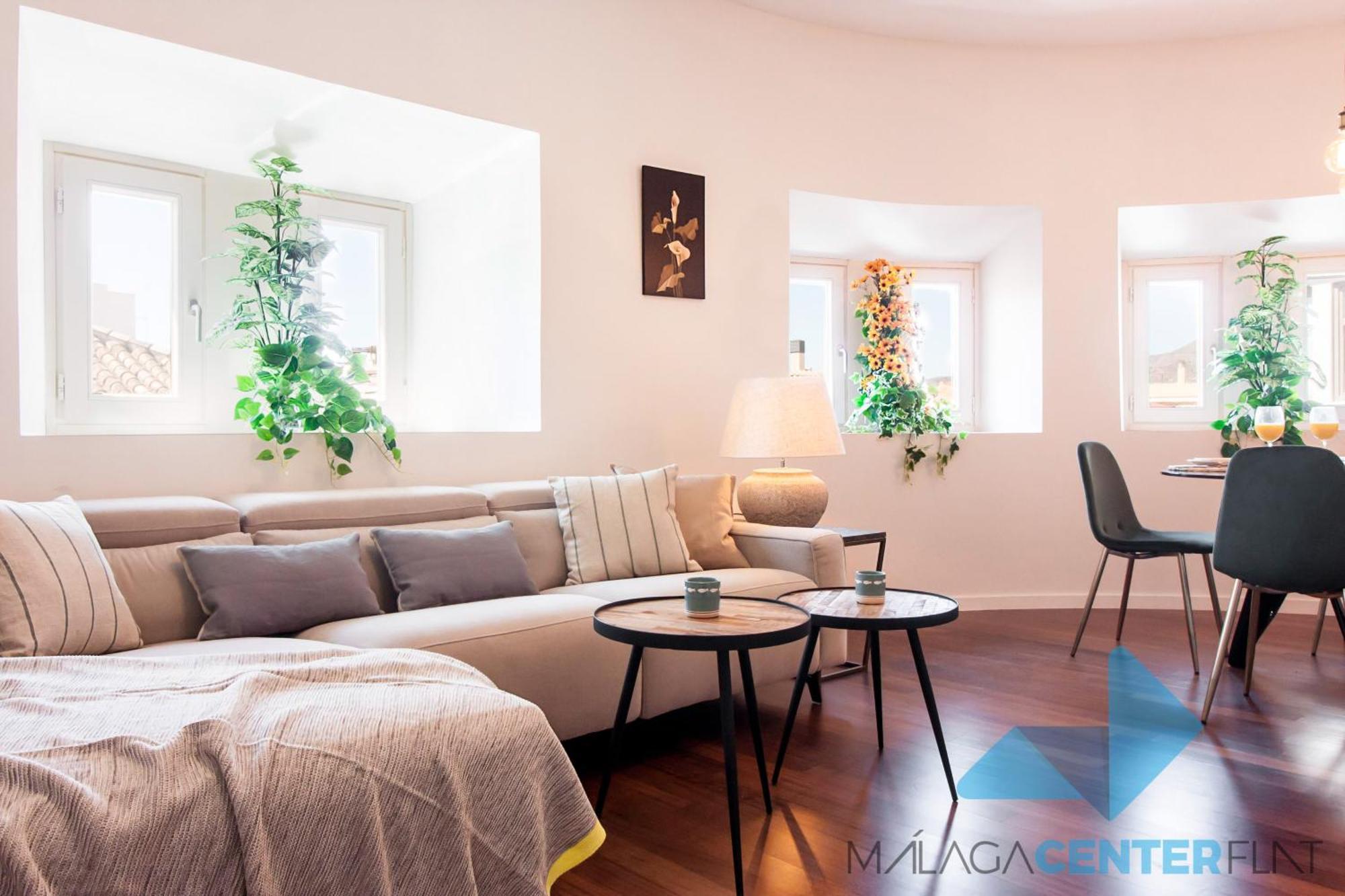 Malaga Center Flat Luxury Appartement Kamer foto